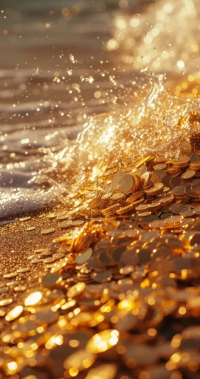 janitart_Golden_Beach_the_beach_is_full_of_gold_coins_gold_glit_86f6b0ae-12a1-4b78-97c4-18b7afe9cc9c_816_1456